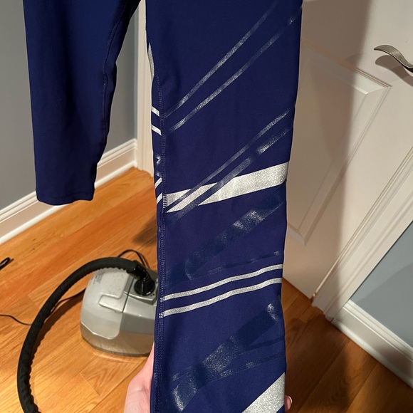 90 degree by reflex 3/4 length exercise yoga capris, S - Picture 2 of 5